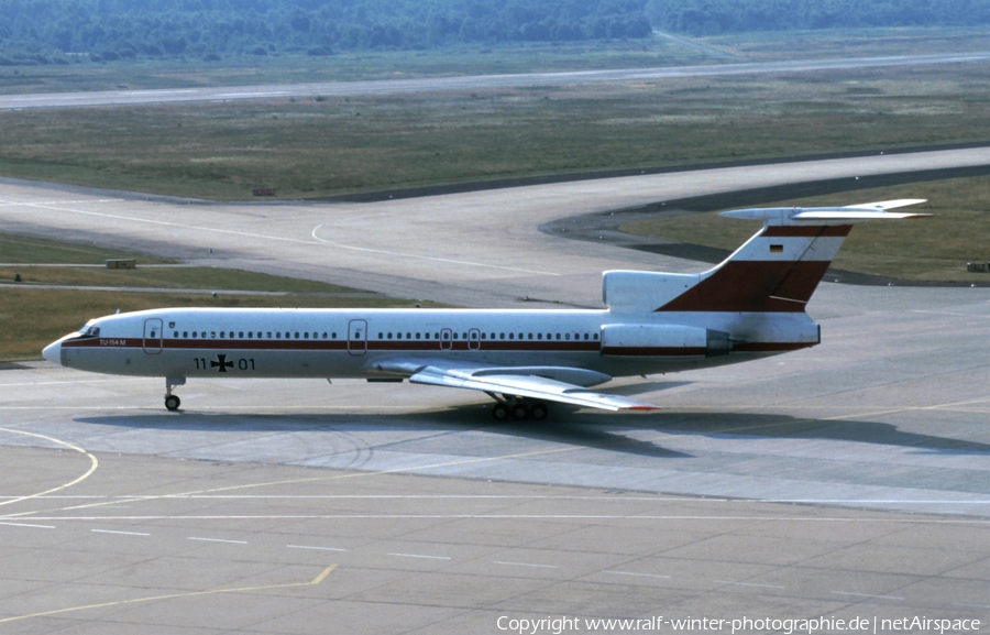 German Air Force (Luftwaffe) Tupolev Tu-154M (1101) | Photo 403375