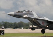 Polish Air Force (Siły Powietrzne) Mikoyan-Gurevich MiG-29A Fulcrum (111) at  RAF Fairford, United Kingdom