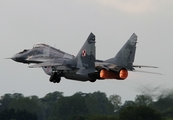 Polish Air Force (Siły Powietrzne) Mikoyan-Gurevich MiG-29A Fulcrum (111) at  RAF Fairford, United Kingdom