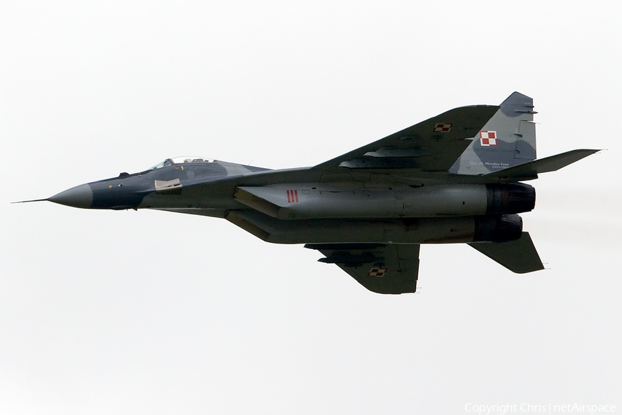 Polish Air Force (Siły Powietrzne) Mikoyan-Gurevich MiG-29A Fulcrum (111) | Photo 29772