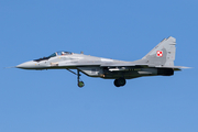 Polish Air Force (Siły Powietrzne) Mikoyan-Gurevich MiG-29A Fulcrum (111) at  Leeuwarden Air Base, Netherlands