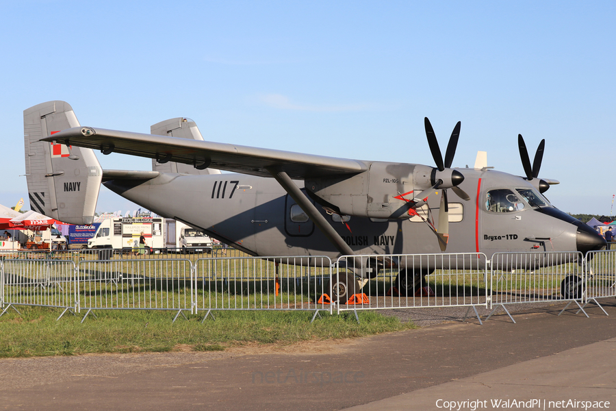 Polish Navy (Marynarka Wojenna) PZL-Mielec M28B1TD Bryza 1TD (1117) | Photo 469219