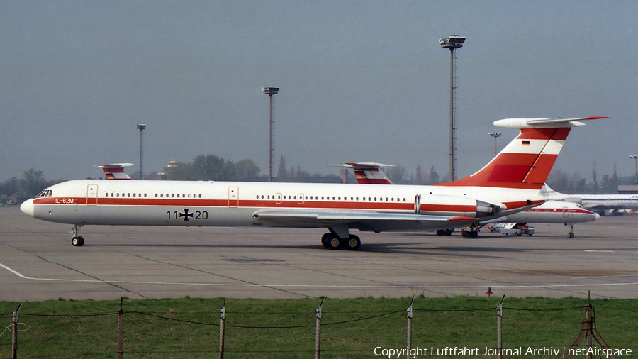 German Air Force (Luftwaffe) Ilyushin Il-62M (1120) | Photo 396265