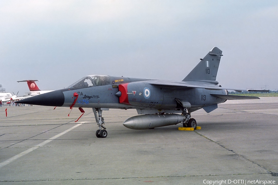 Hellenic Air Force (Polemikí Aeroporía) Dassault Mirage F1CG (113) | Photo 221105