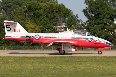 Canadian Armed Forces Canadair CT-114 Tutor (114058) at  Oshkosh - Wittman Regional, United States