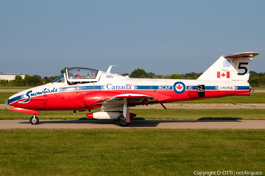 Canadian Armed Forces Canadair CT-114 Tutor (114058) | Photo 674646