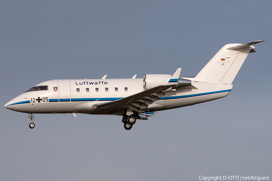 German Air Force Canadair CL-600-2A12 Challenger 601 (1205) | Photo 236469