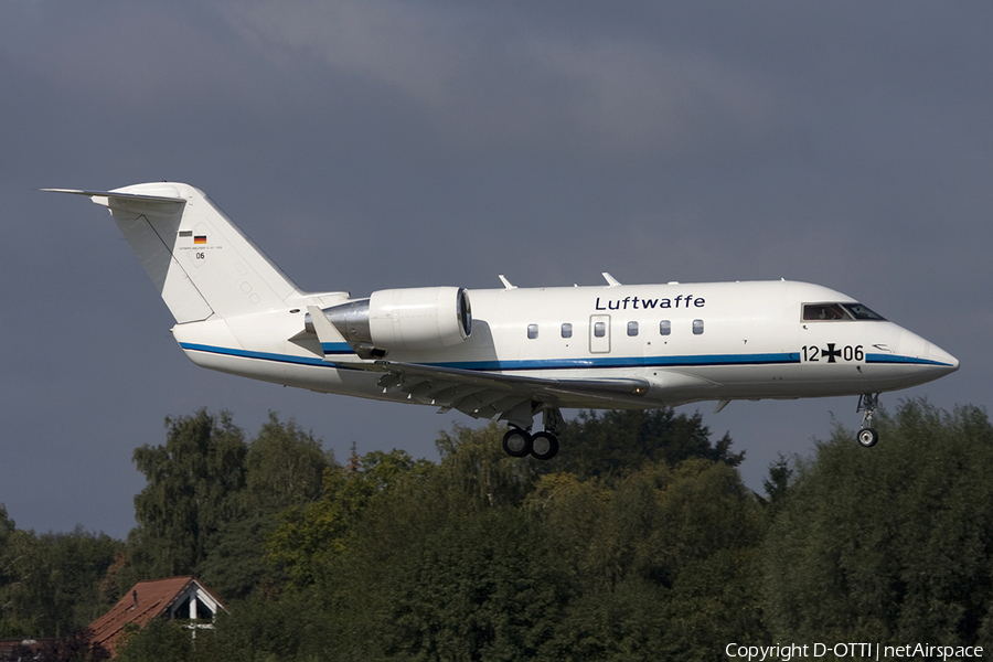 German Air Force Canadair CL-600-2A12 Challenger 601 (1206) | Photo 277828