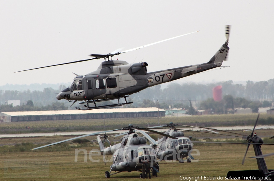 Mexican Air Force (Fuerza Aerea Mexicana) Bell 412EP (1207) | Photo 95329