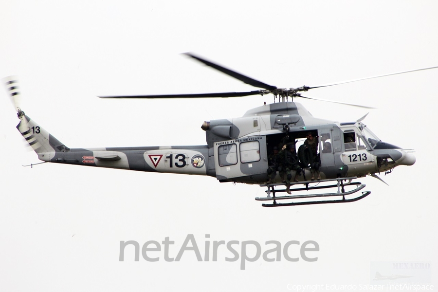 Mexican Air Force (Fuerza Aerea Mexicana) Bell 412EP (1213) | Photo 92419
