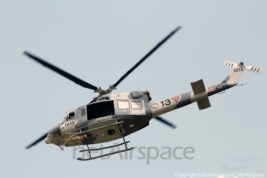 Mexican Air Force (Fuerza Aerea Mexicana) Bell 412EP (1213) | Photo 93011