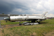 Czechoslovak Air Force Mikoyan-Gurevich MiG-21PF Fishbed-D (1215) at  Piestany, Slovakia