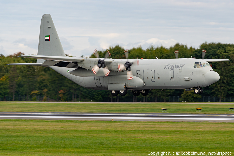 United Arab Emirates Air Force Lockheed L-100-30 (Model 382G) Hercules (1216) | Photo 528806