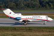 Czech Air Force Yakovlev Yak-40K (1257) at  Hamburg - Fuhlsbuettel (Helmut Schmidt), Germany