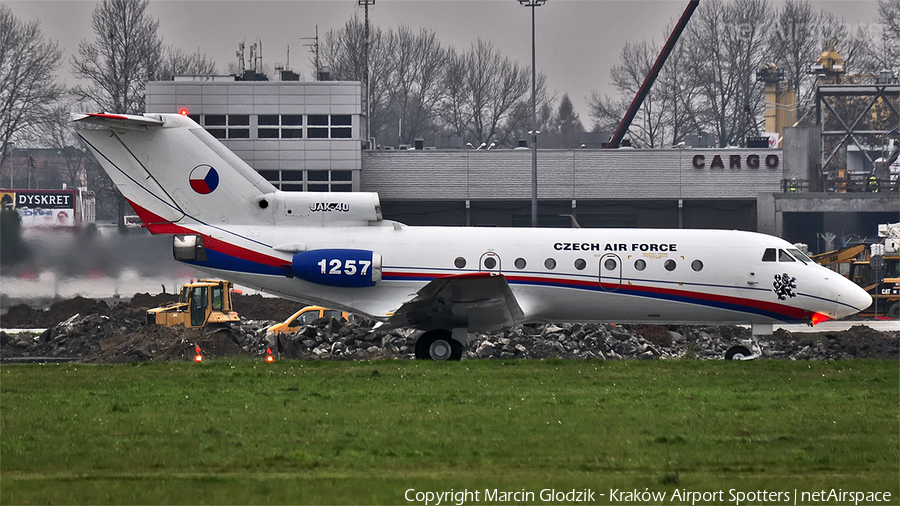 Czech Air Force Yakovlev Yak-40K (1257) | Photo 94602