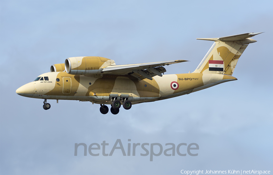 Egyptian Air Force Antonov An-74T-200A (1257) | Photo 558491