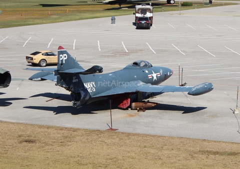 United States Navy Grumman F9F-5P Panther (126275) at  USS Alabama Battleship Memorial Park, United States