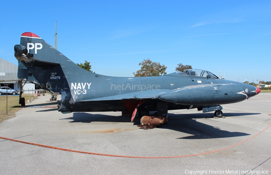 United States Navy Grumman F9F-5P Panther (126275) | Photo 465554