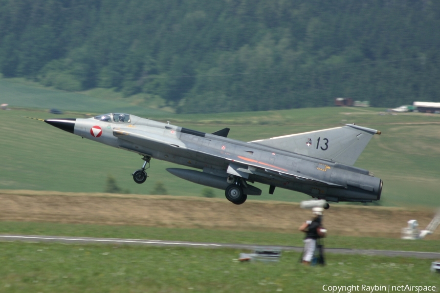 Austrian Air Force SAAB J 35OE Draken (13) | Photo 551687
