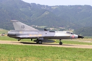 Austrian Air Force SAAB J 35OE Draken (13) at  Zeltweg, Austria