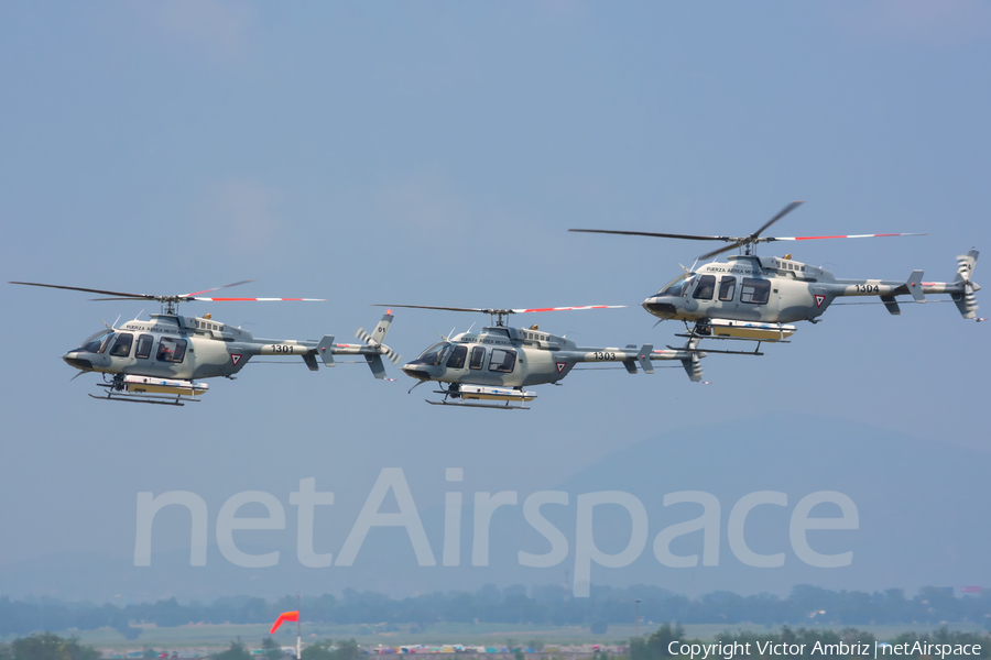 Mexican Air Force (Fuerza Aerea Mexicana) Bell 407GX (1301) | Photo 120815
