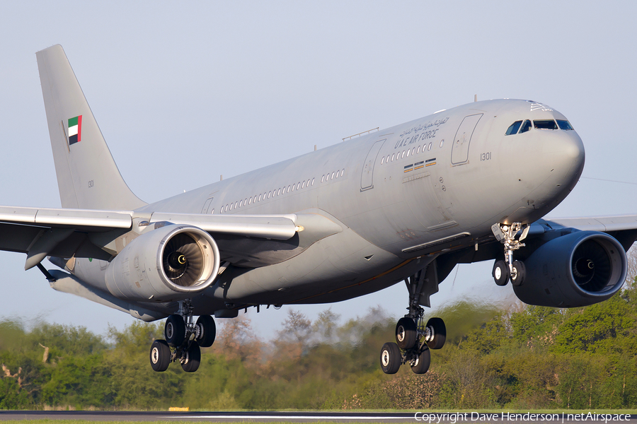 United Arab Emirates Air Force Airbus A330-243MRTT(Voyager KC.3) (1301) | Photo 46624