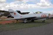 Soviet Union Air Force Mikoyan-Gurevich MiG-15bis Fagot-B (1301 RED) at  Grand Canyon - Valle, United States