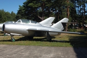 East German Air Force Mikoyan-Gurevich MiG-15UTI Midget (135) at  Eberswalde Finow, Germany