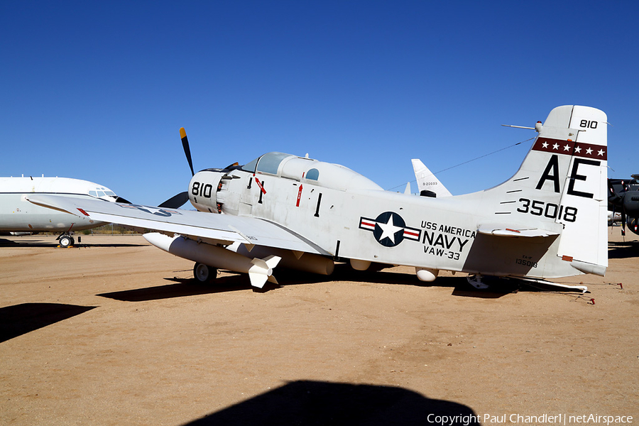 United States Navy Douglas AD-5Q (EA-1F) Skyraider (135018) | Photo 76309