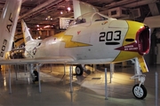 United States Navy North American FJ-3 Fury (135868) at  Intrepid Sea Air & Space Museum, United States