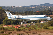 Hellenic Air Force (Polemikí Aeroporía) Embraer EMB-135BJ Legacy 600 (135L-484) at  Corfu - International, Greece