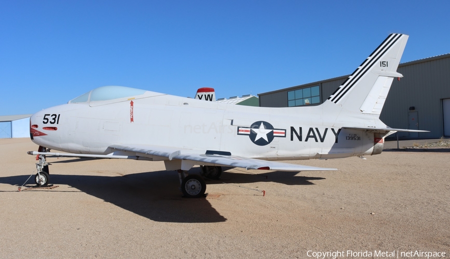 United States Navy North American FJ-4B Fury (139531) | Photo 604824