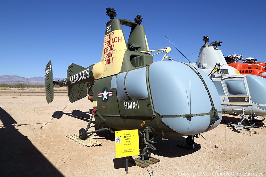 United States Marine Corps Kaman OH-43D Huskie (139974) | Photo 76325