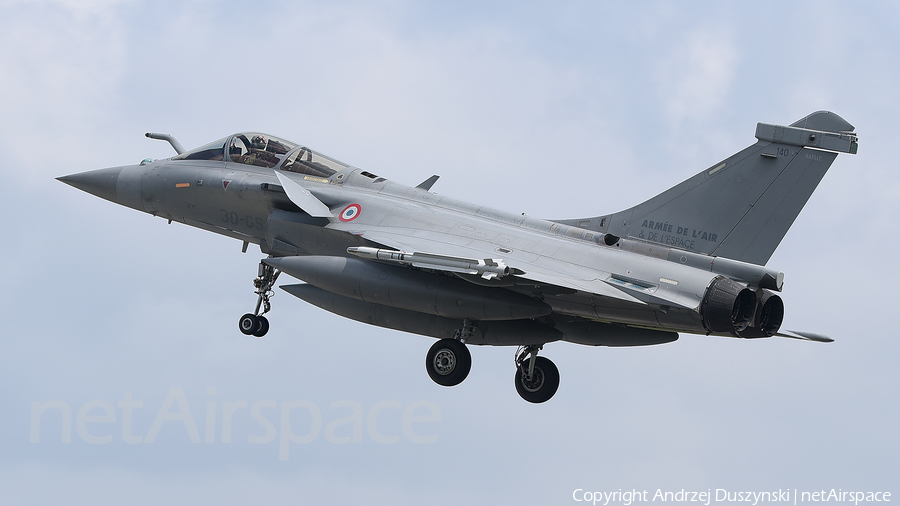 French Air Force (Armée de l’Air) Dassault Rafale C (140) | Photo 626702