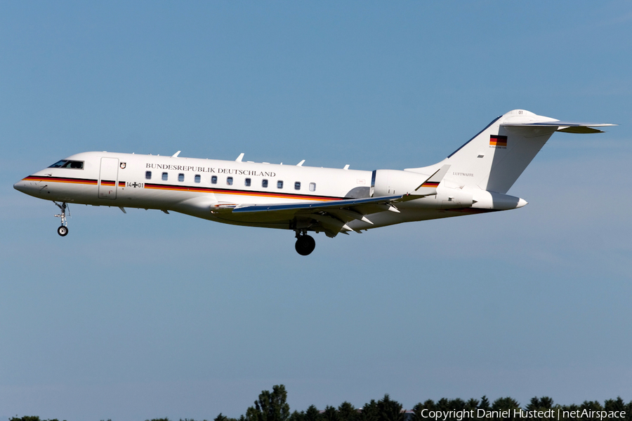 German Air Force (Luftwaffe) Bombardier BD-700-1A11 Global 5000 (1401) | Photo 480783