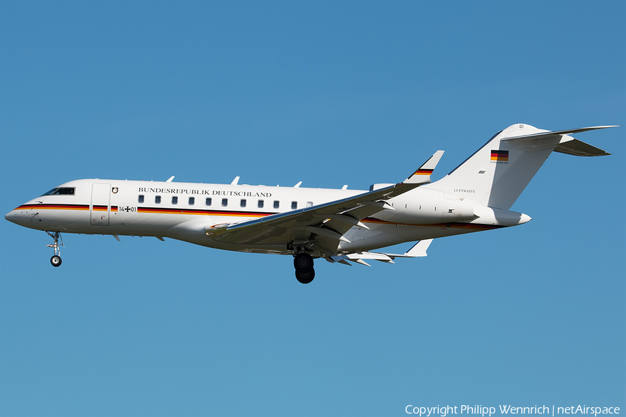 German Air Force Bombardier BD-700-1A11 Global 5000 (1401) | Photo 193934