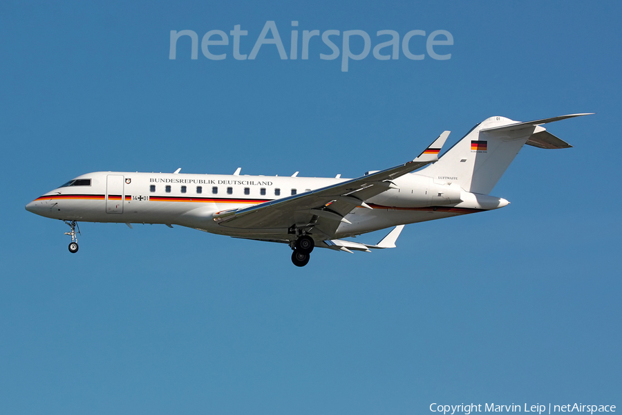German Air Force (Luftwaffe) Bombardier BD-700-1A11 Global 5000 (1401) | Photo 203284