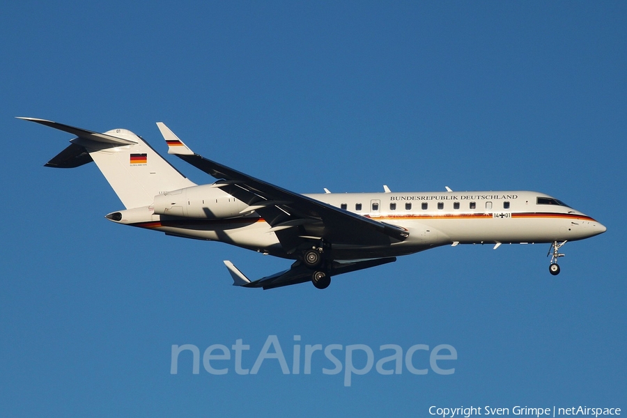 German Air Force Bombardier BD-700-1A11 Global 5000 (1401) | Photo 91565