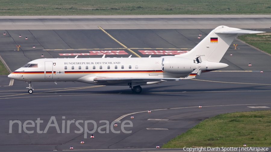 German Air Force Bombardier BD-700-1A11 Global 5000 (1402) | Photo 158545