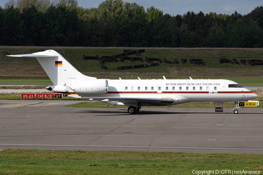 German Air Force Bombardier BD-700-1A11 Global 5000 (1402) | Photo 403646