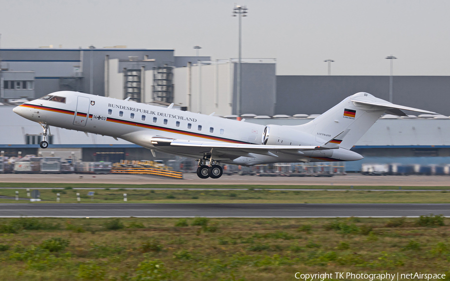 German Air Force Bombardier BD-700-1A11 Global 5000 (1403) | Photo 410094