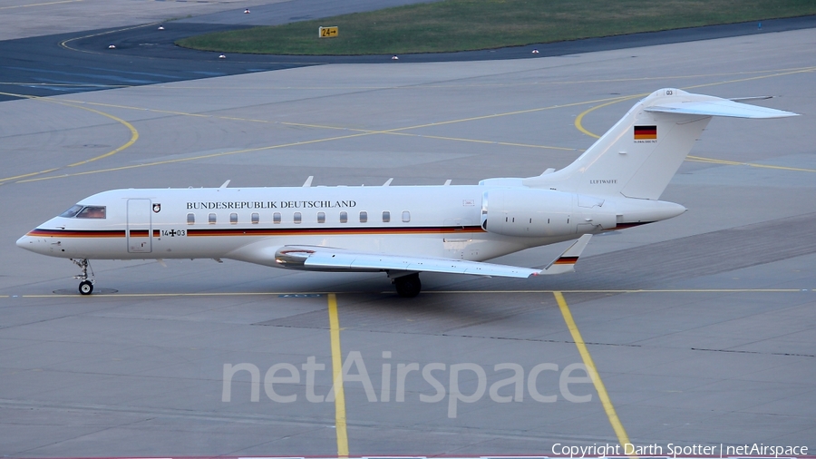 German Air Force Bombardier BD-700-1A11 Global 5000 (1403) | Photo 209866