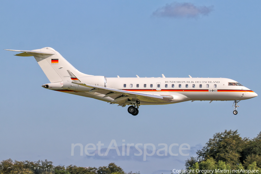 German Air Force Bombardier BD-700-1A11 Global 5000 (1403) | Photo 140887