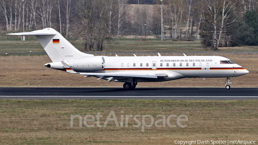 German Air Force (Luftwaffe) Bombardier BD-700-1A11 Global 5000 (1403) | Photo 260962