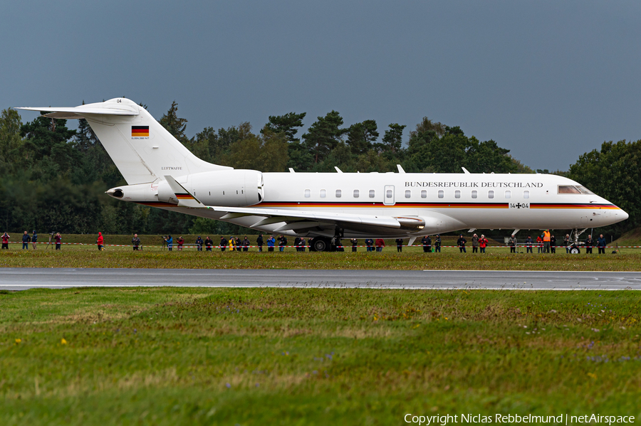 German Air Force (Luftwaffe) Bombardier BD-700-1A11 Global 5000 (1404) | Photo 472839