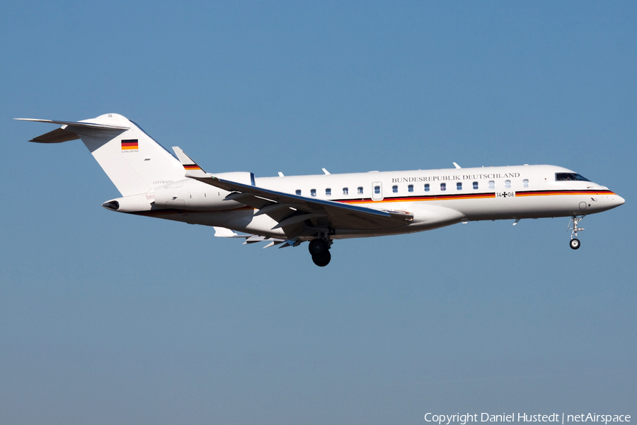 German Air Force (Luftwaffe) Bombardier BD-700-1A10 Global 6000 (1406) | Photo 502074