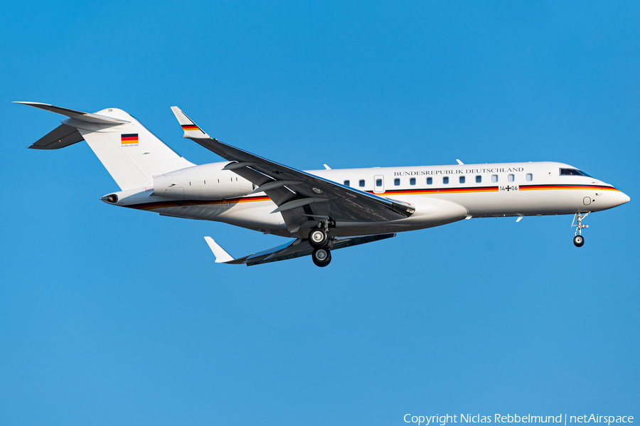 German Air Force Bombardier BD-700-1A10 Global 6000 (1406) | Photo 380407