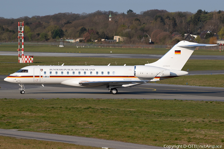 German Air Force Bombardier BD-700-1A10 Global 6000 (1406) | Photo 380443