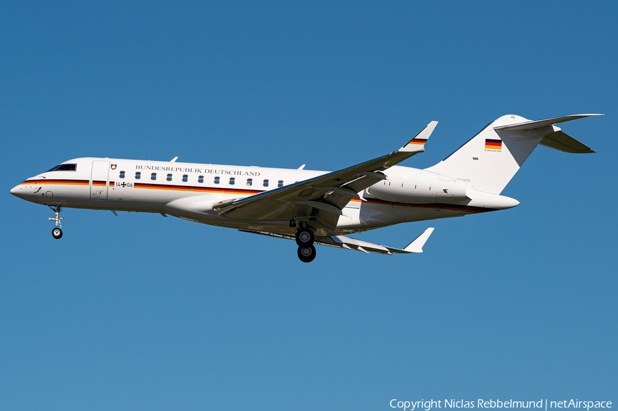 German Air Force Bombardier BD-700-1A10 Global 6000 (1406) | Photo 382753