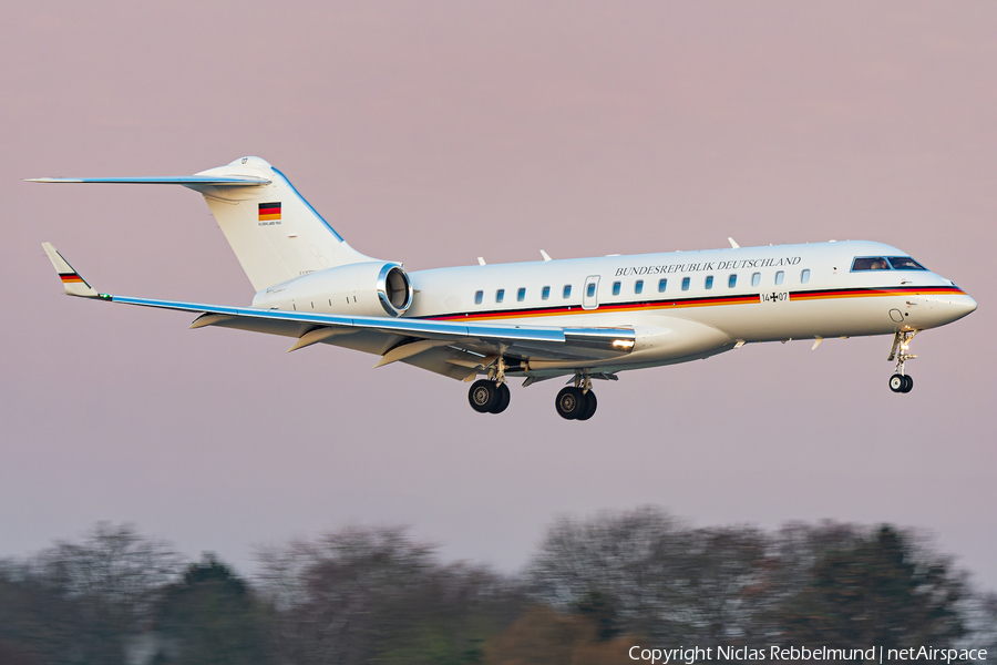 German Air Force Bombardier BD-700-1A10 Global 6000 (1407) | Photo 549716